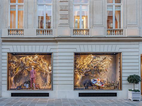 dior window display|dior montaigne windows.